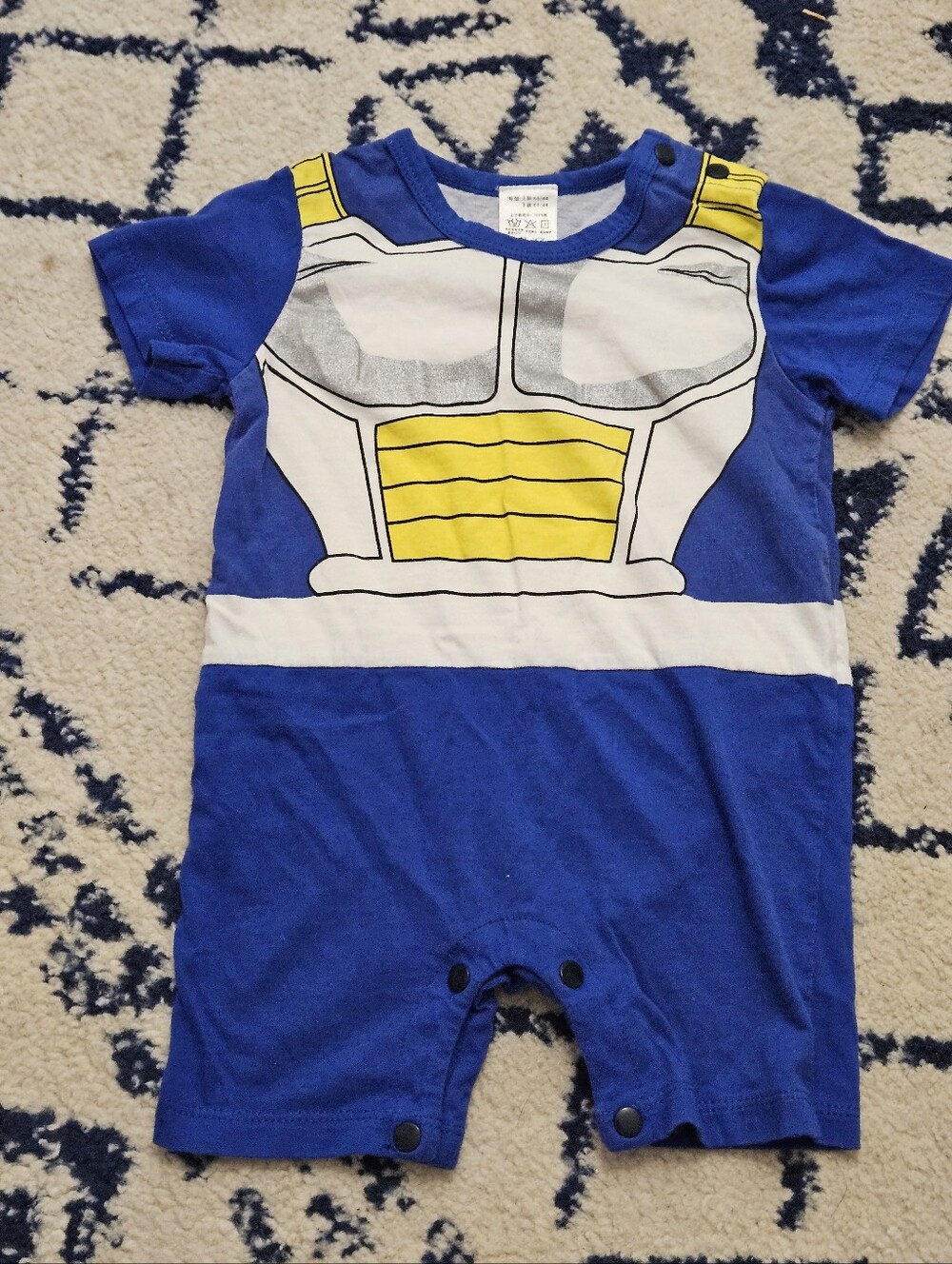 Vegeta 3-6mo Infant Romper Bodysuit